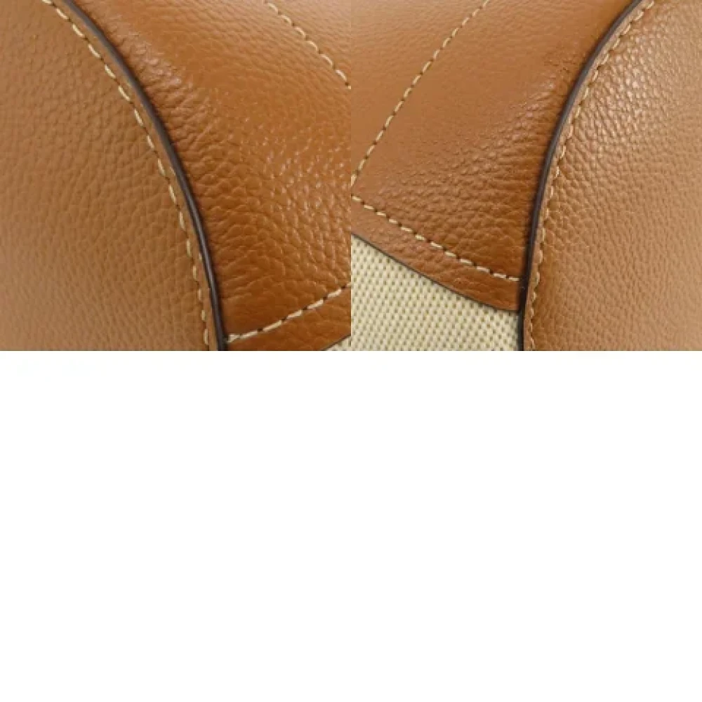 Michael Kors Pre-owned Leather totes Beige Dames
