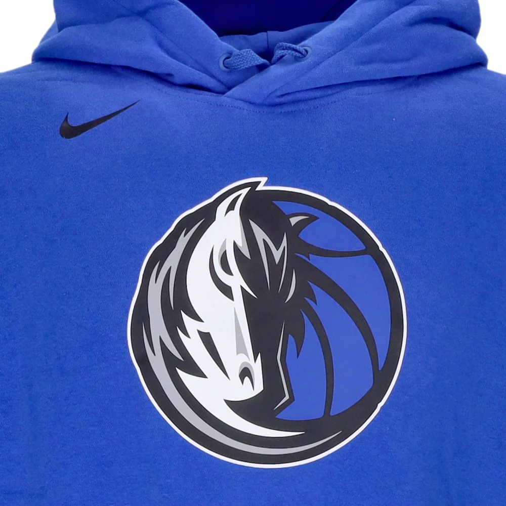 Nike Essential Fleece Hoodie NBA Stijl Blue Heren