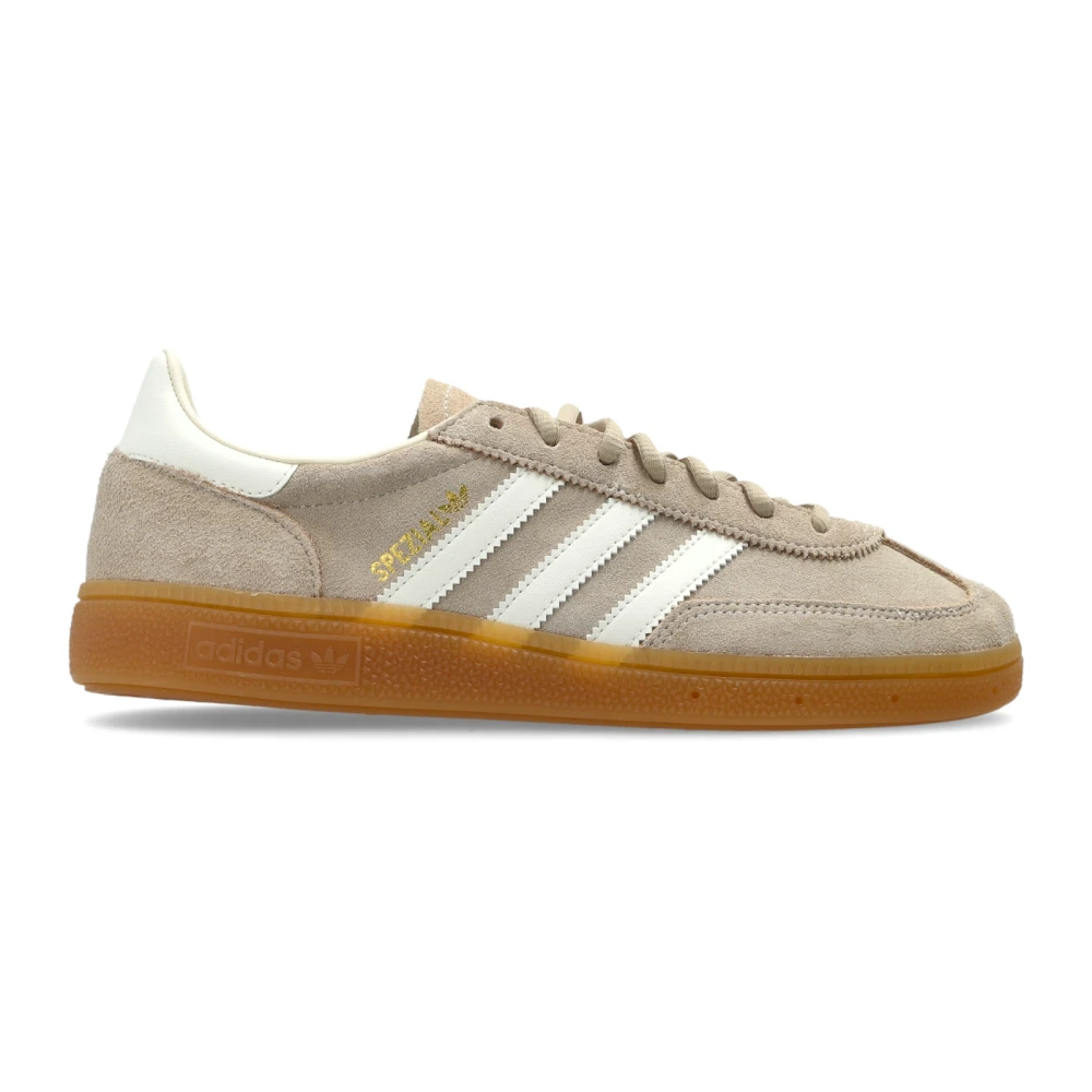 Adidas Originals Uomo Khaki Three,Off White,Gum4 Sneakers Adidas Handball Spezial Khaki Three/ Off White/ Gum4 Eur 36 2/3 - Immagine 5