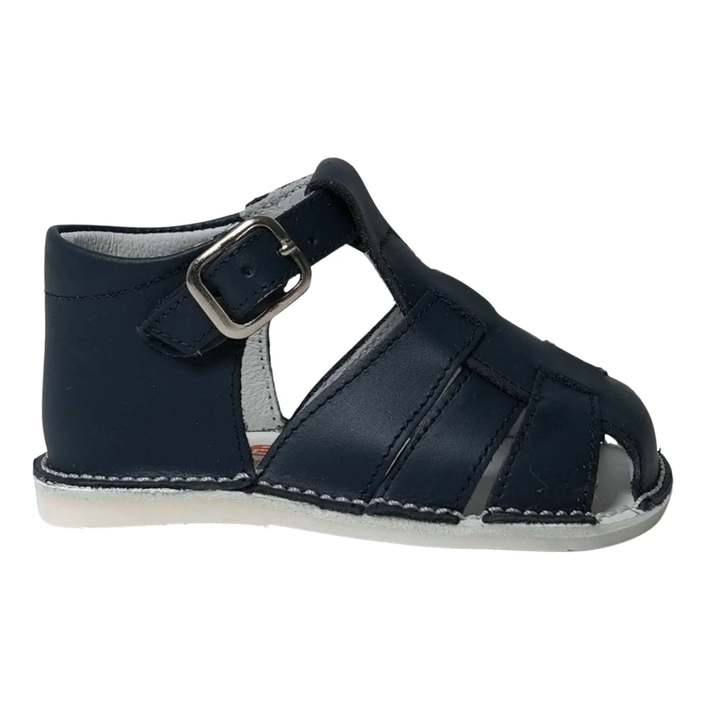 Andanines Unisex Kids Blue Kids Sandals, 21 Eu, Leather Sandals
