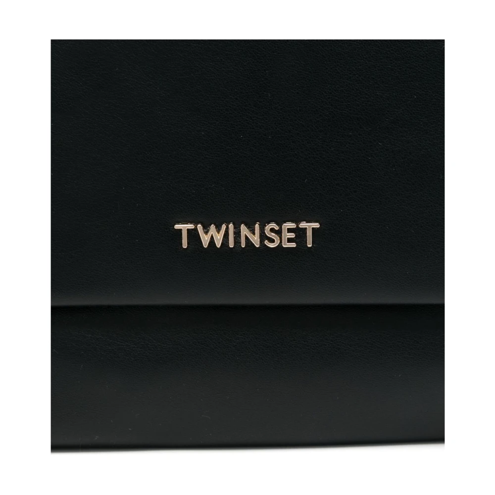 Twinset Zwarte tassen voor een stijlvolle uitstraling Black Dames