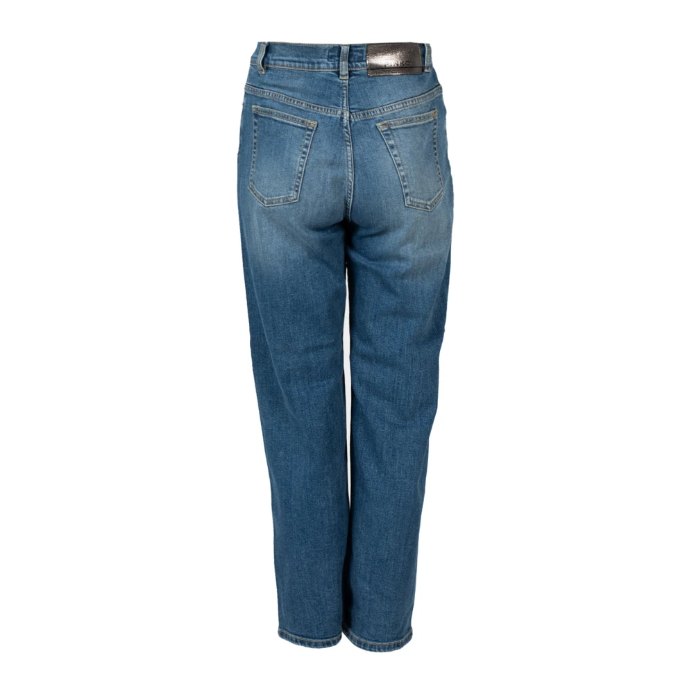 pinko Vintage Stijl Broek Blue Dames