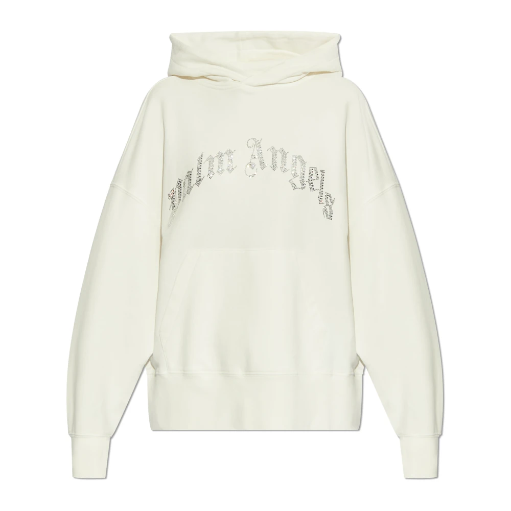 Palm Angels Sweatshirt met logo White Dames