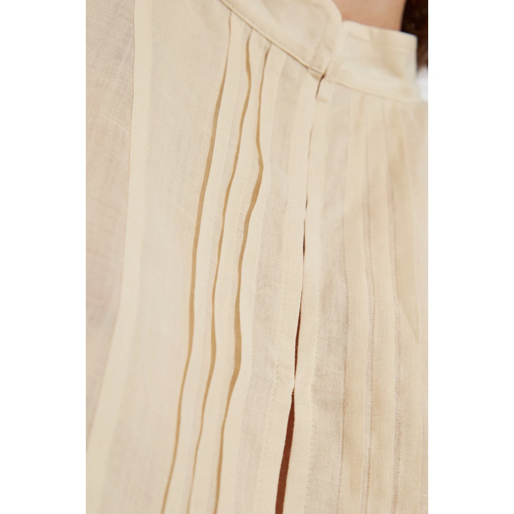 TORY BURCH Lange mouwen top Beige Dames