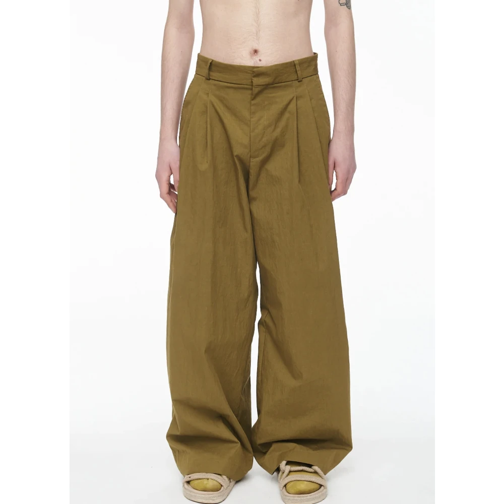 Bonsai Loose Fit Groene Shorts Green Heren