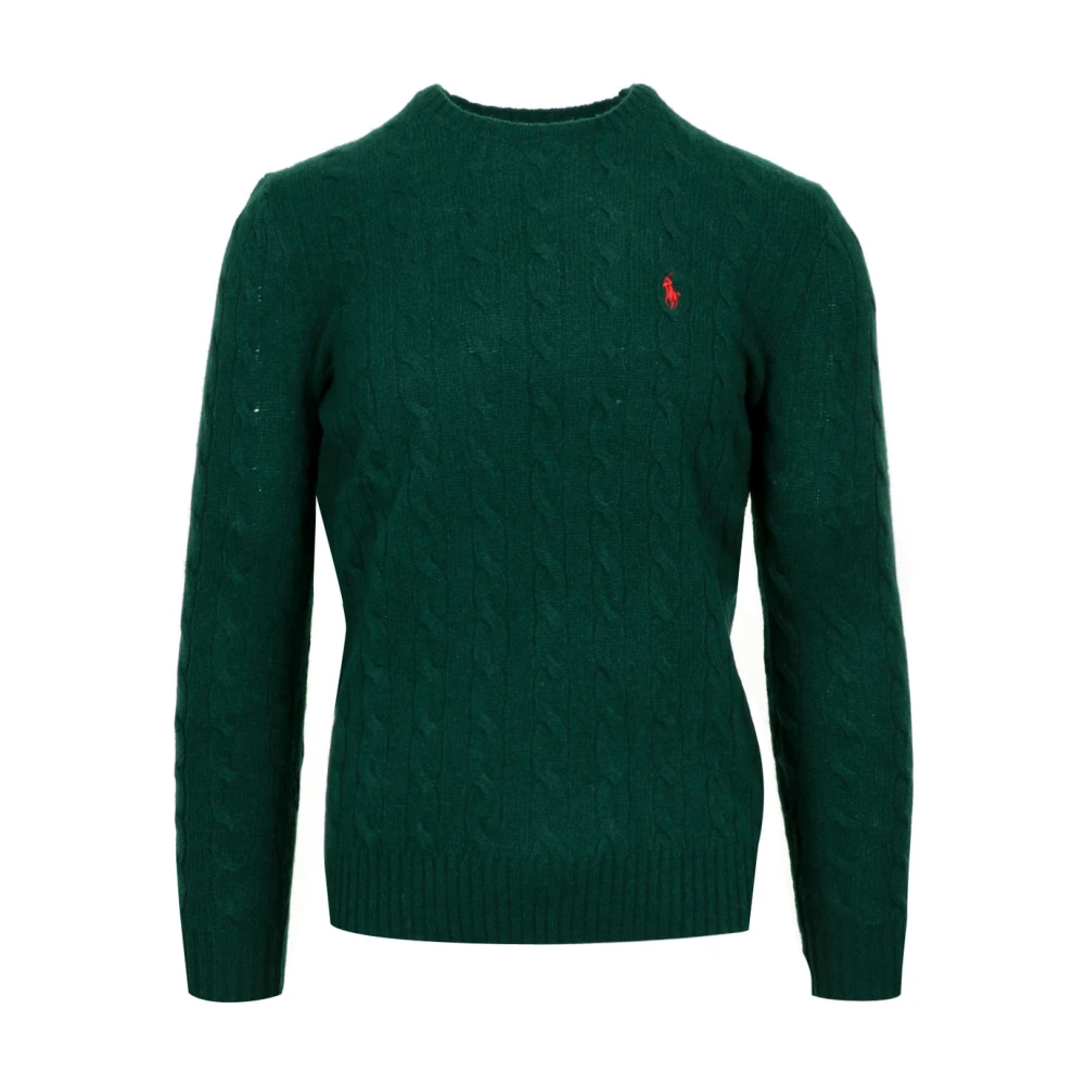 Polo Ralph Lauren Cashmere Crewneck Sweater Green, Herr