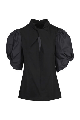 poplin-sleeve-blouse-with-balloon-sleeves