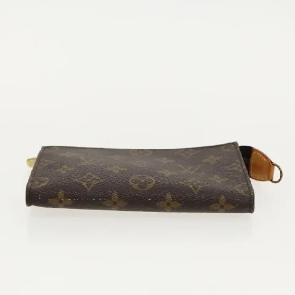 Louis Vuitton Vintage Pre-owned Canvas pouches Brown Dames