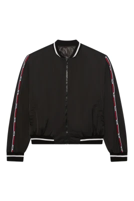 Logo Tape Nylon Bomber