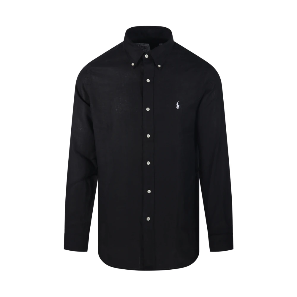 Ralph Lauren Men's Black Casual Shirts, M, Polo Shirt