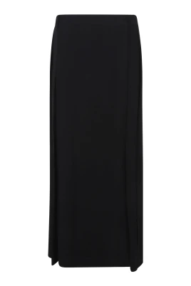 Pleated Wrap Skirt