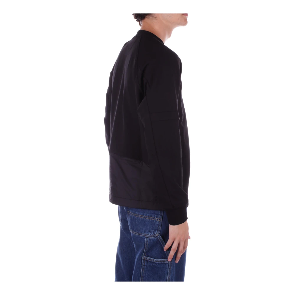 C.P. Company Zwarte Metropolis Sweater met Unieke Zakken Black Heren
