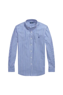 Bengal-Stripe Stretch Poplin Shirt