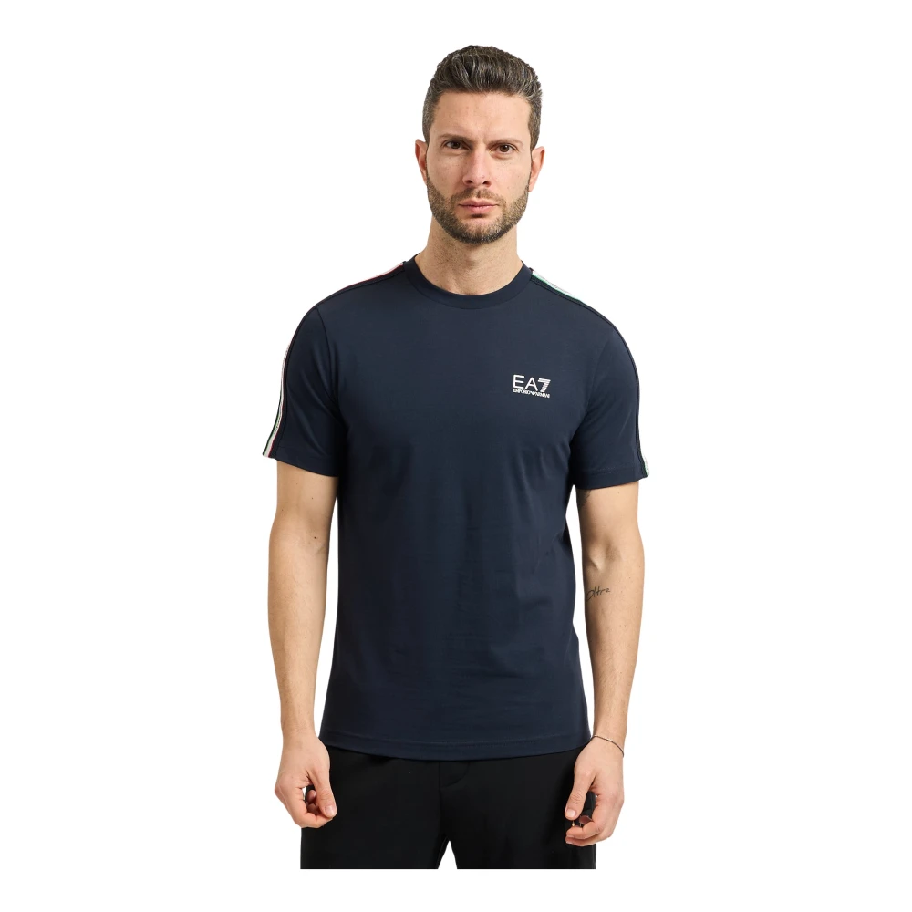 Emporio Armani Hombre Azul Camisetas, Talla: M