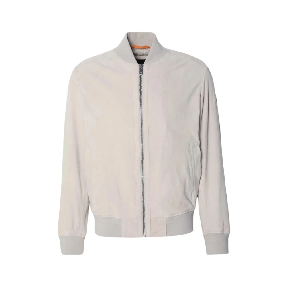 Hugo Boss Klassieke Jas Beige Heren