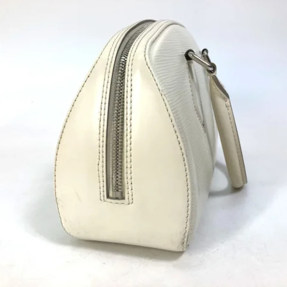 Louis Vuitton Vintage Pre-owned Leather louis-vuitton-bags White Dames