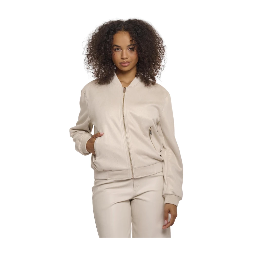 Rino&Pelle Birch Gold Bomberjack Beige Dames