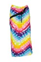 jupe-longue-droite-multicolore