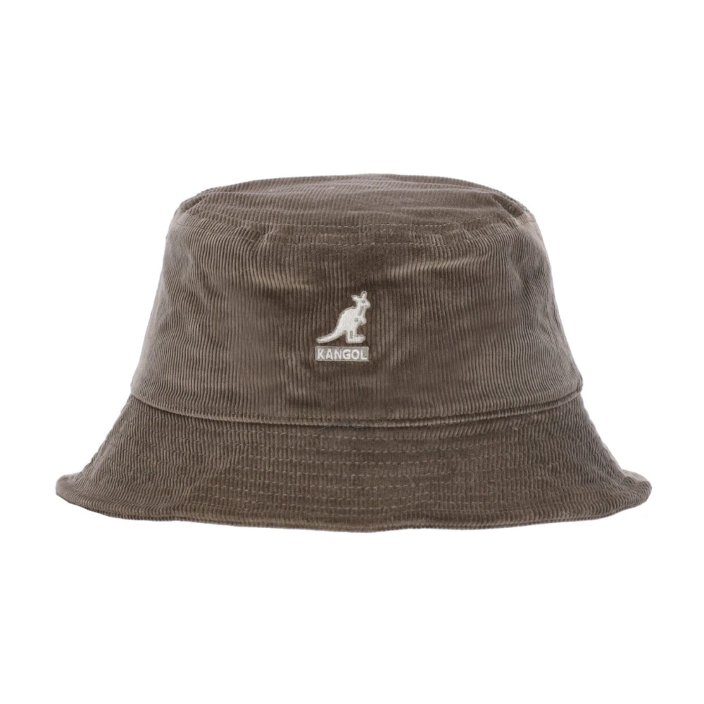 Kangol Visser Cord Bucket Hat Green Heren