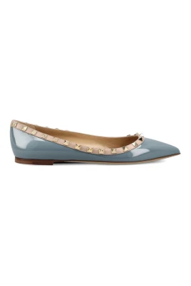 Patent Rockstud Ballerina