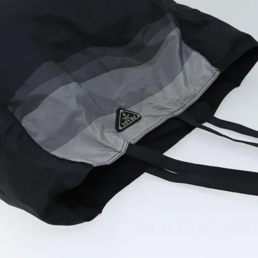 Prada Vintage Pre-owned Nylon totes Black Dames