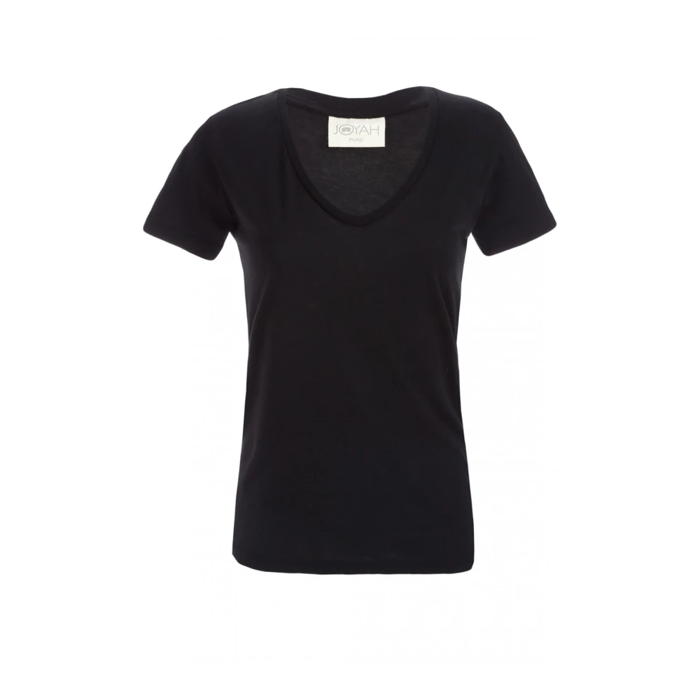 Joya - Tops > T-Shirts - Black - Joya - Modalova