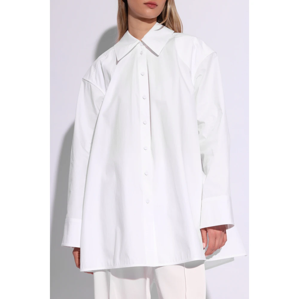 Jil Sander Oversized shirt White Dames