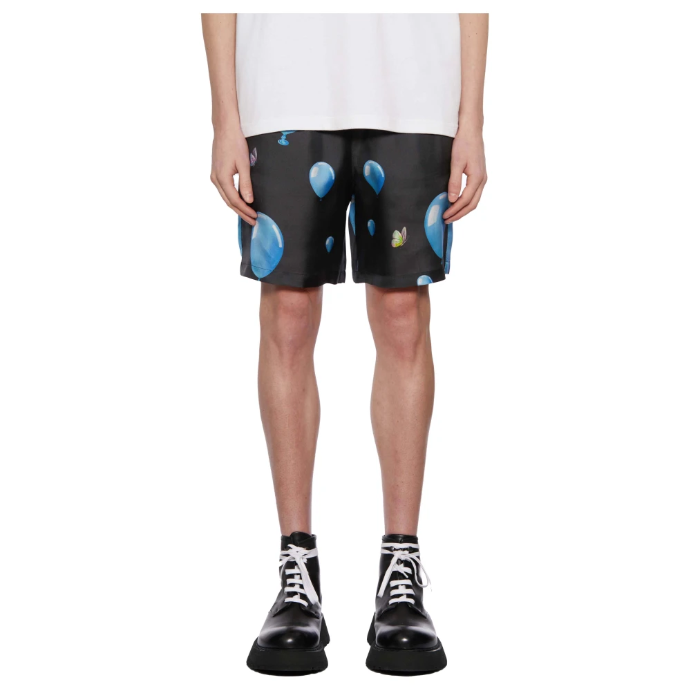 3.Paradis Dromende Ballonnen Bermuda Stijl Black Heren