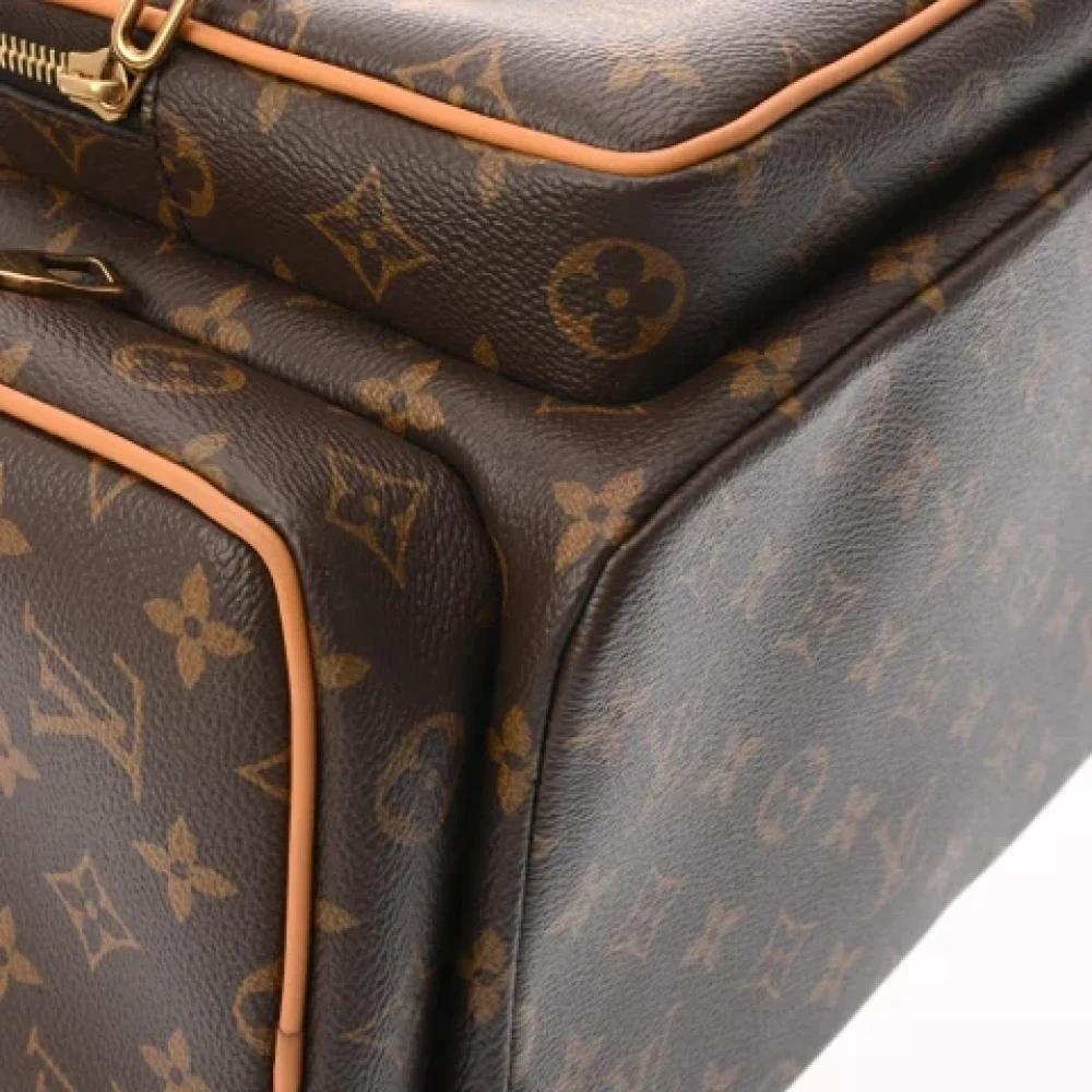 Louis Vuitton Vintage Pre-owned Canvas backpacks Brown Dames