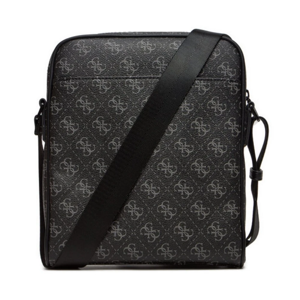 Guess Milano PU Leren Schoudertas Black Heren