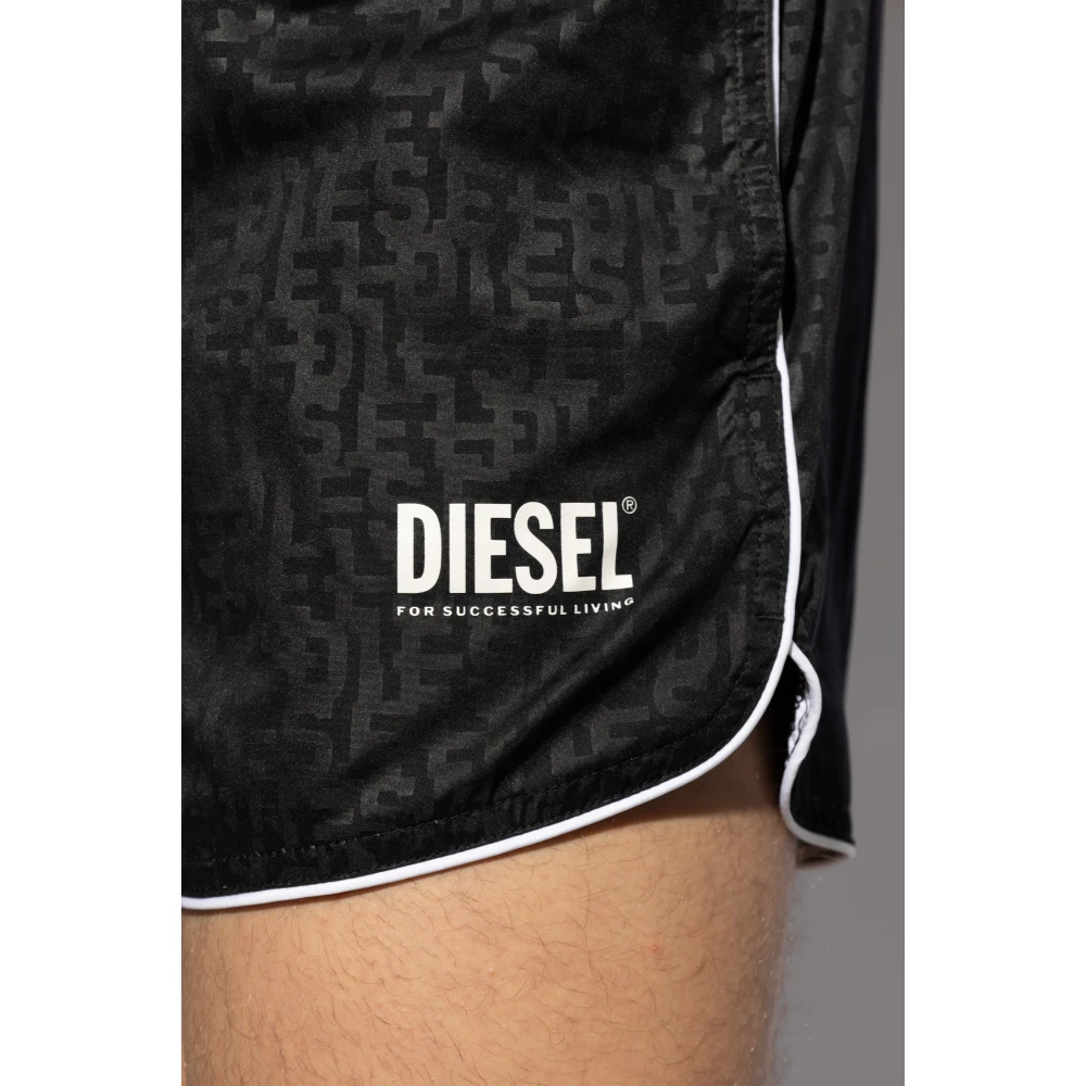 Diesel Bmbx-Oscar zwemshorts Black Heren