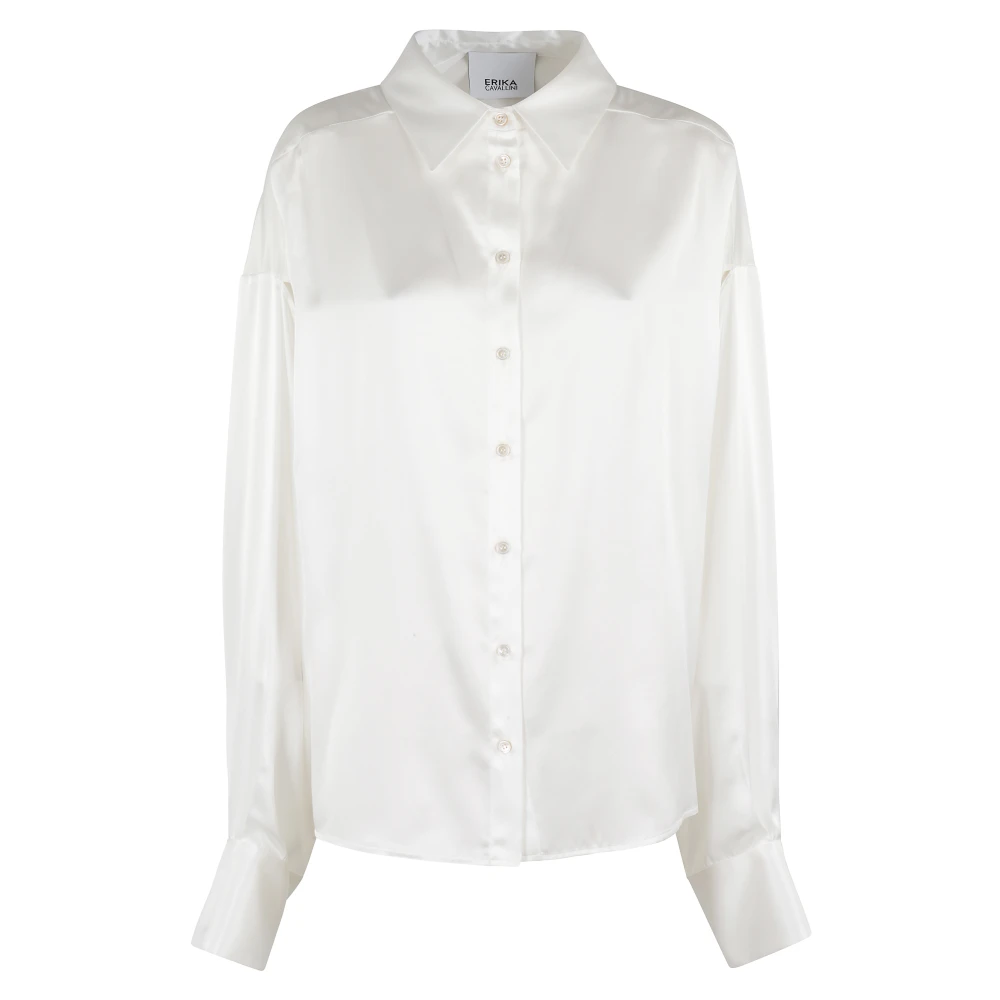 Erika Cavallini Elegante Elsa Jurk voor Vrouwen White Dames