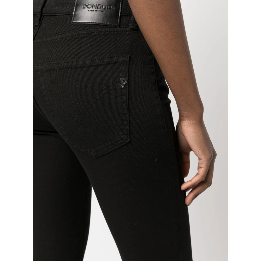 Dondup Zwarte Jeans voor Vrouwen Black Dames