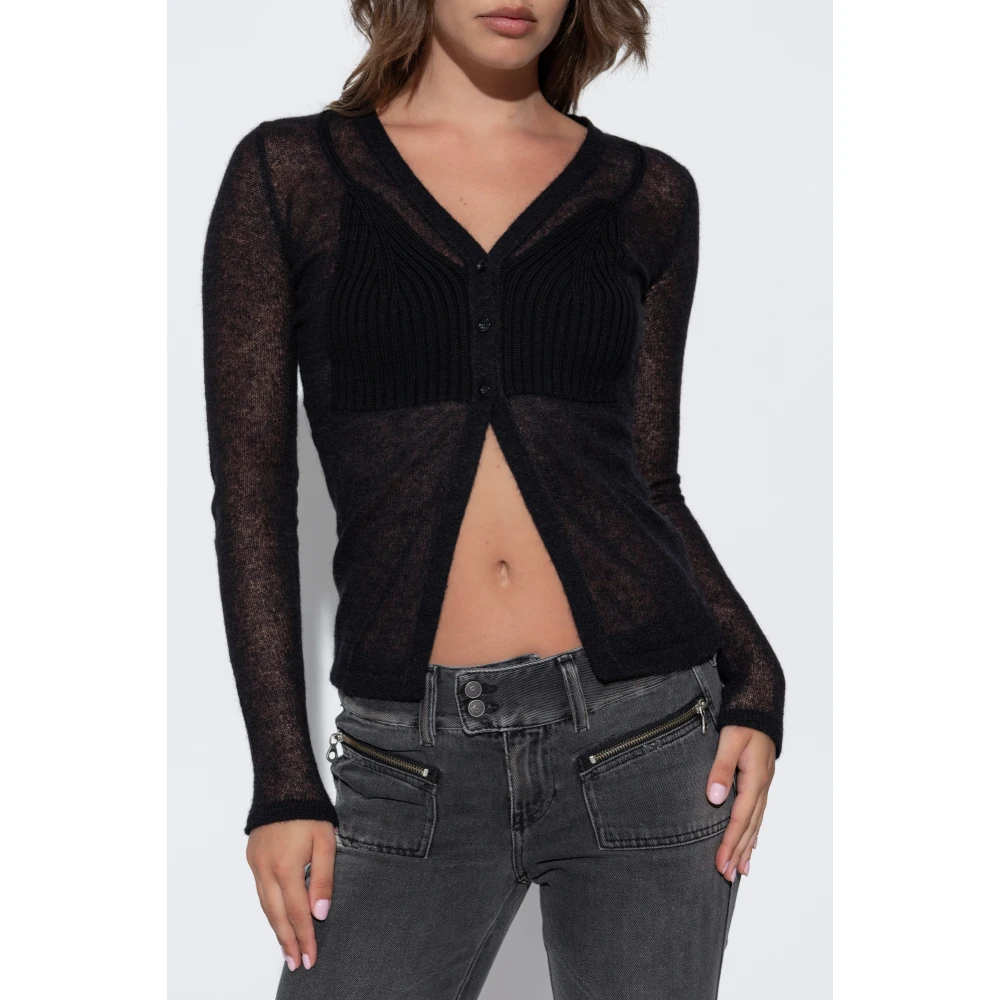 Diesel Cardigan `M-Arina` Black Dames