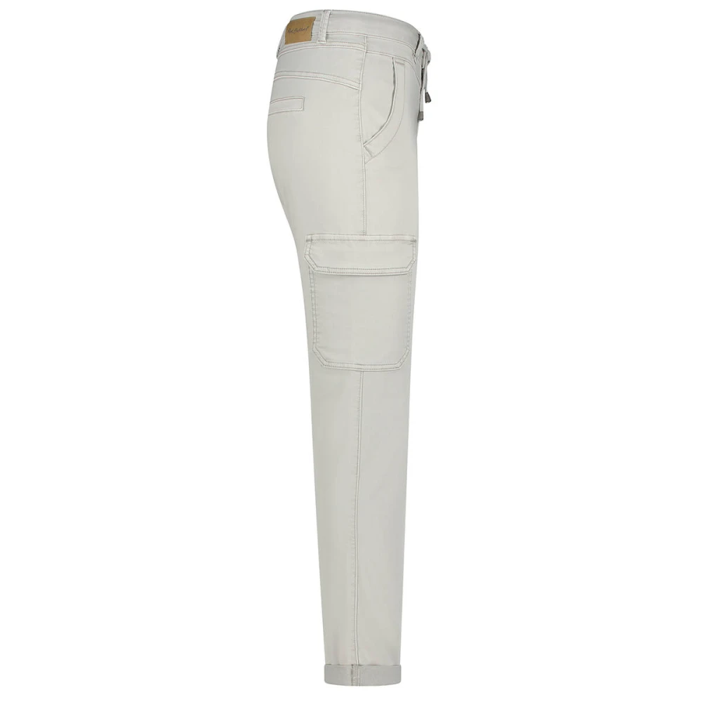 Red Button Cargo Jog Broek in Rood Gray Dames