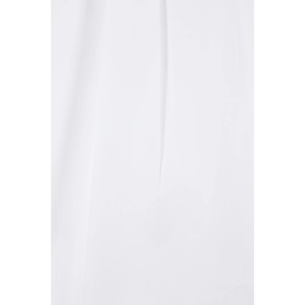 Comme des Garçons Oversized Wit Katoenen Overhemd met Klassieke Kraag White Heren