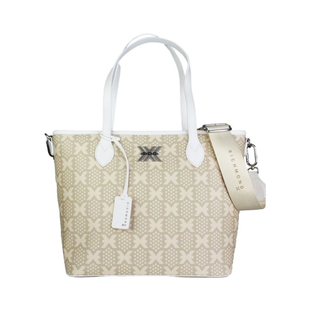 John Richmond Schoudertas Beige Dames
