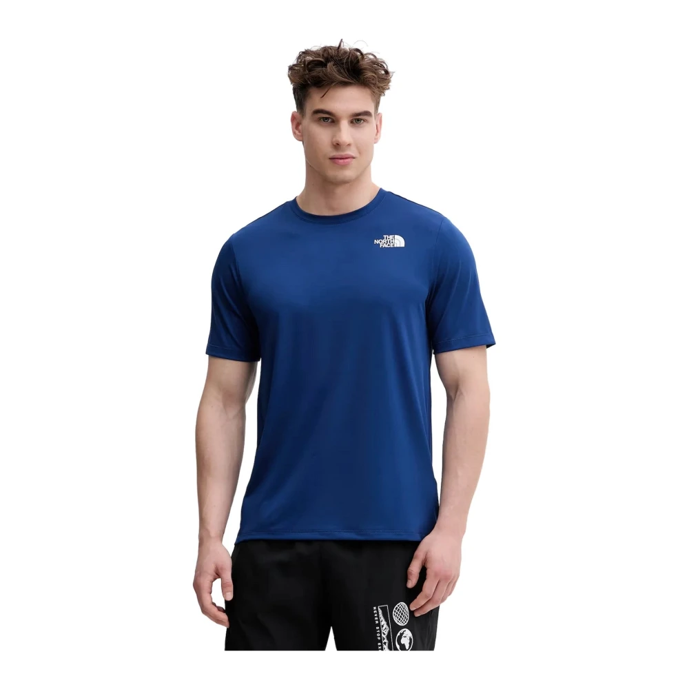 The North Face Men's Blue Training T-Shirts & Tops, M, T-Shirt