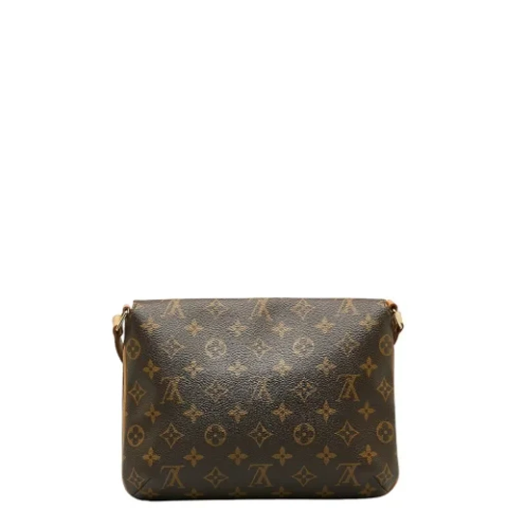 Louis Vuitton Vintage Pre-owned Plastic shoulder-bags Brown Dames