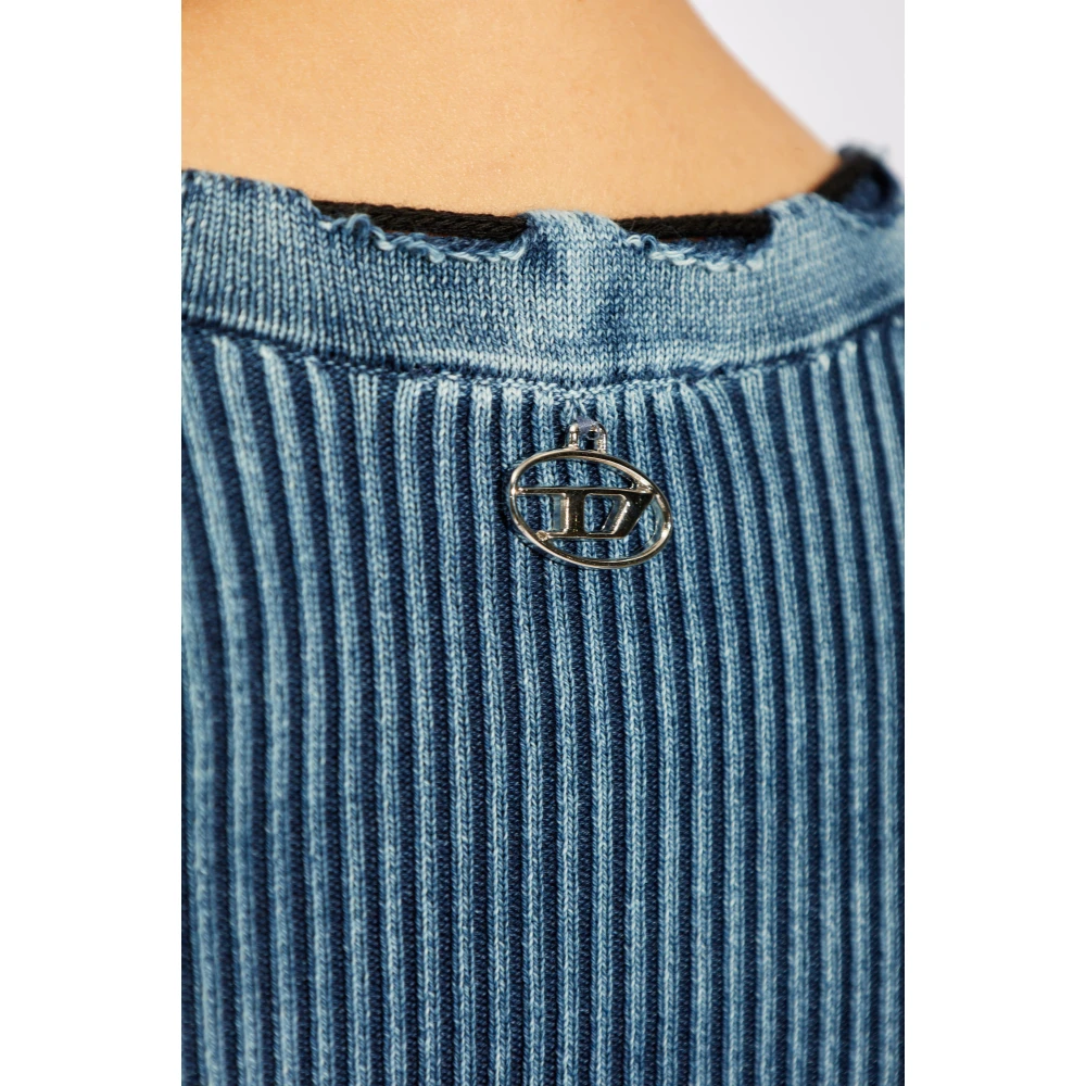 Diesel Top 'M-Acchia' Blue Dames