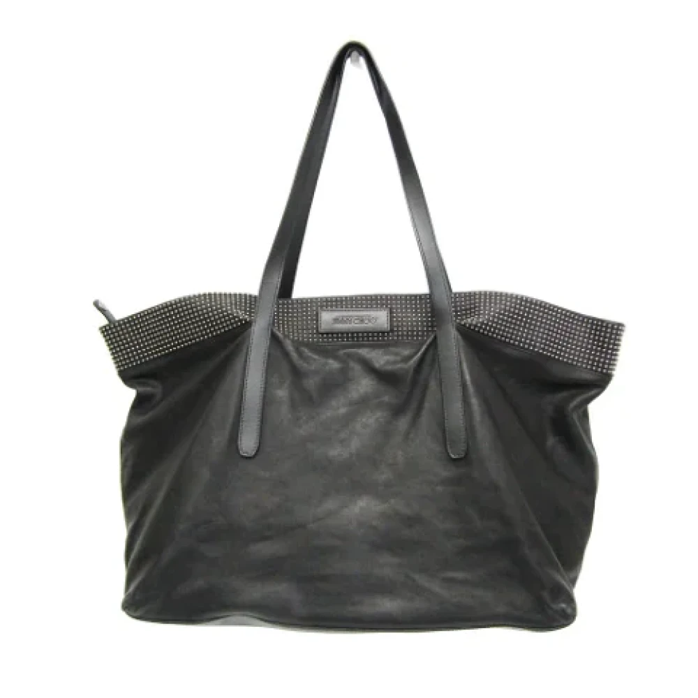 Jimmy Choo Pre-owned Leather handbags Black Dames