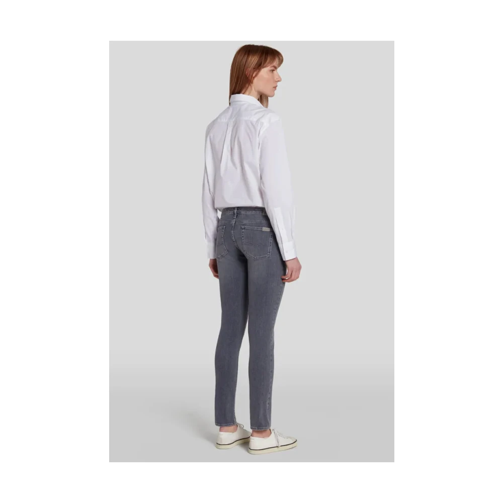 7 For All Mankind Smalle Broek voor Heren Gray Dames