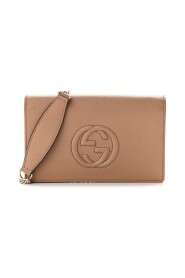 Snygg läder Cross Body väska