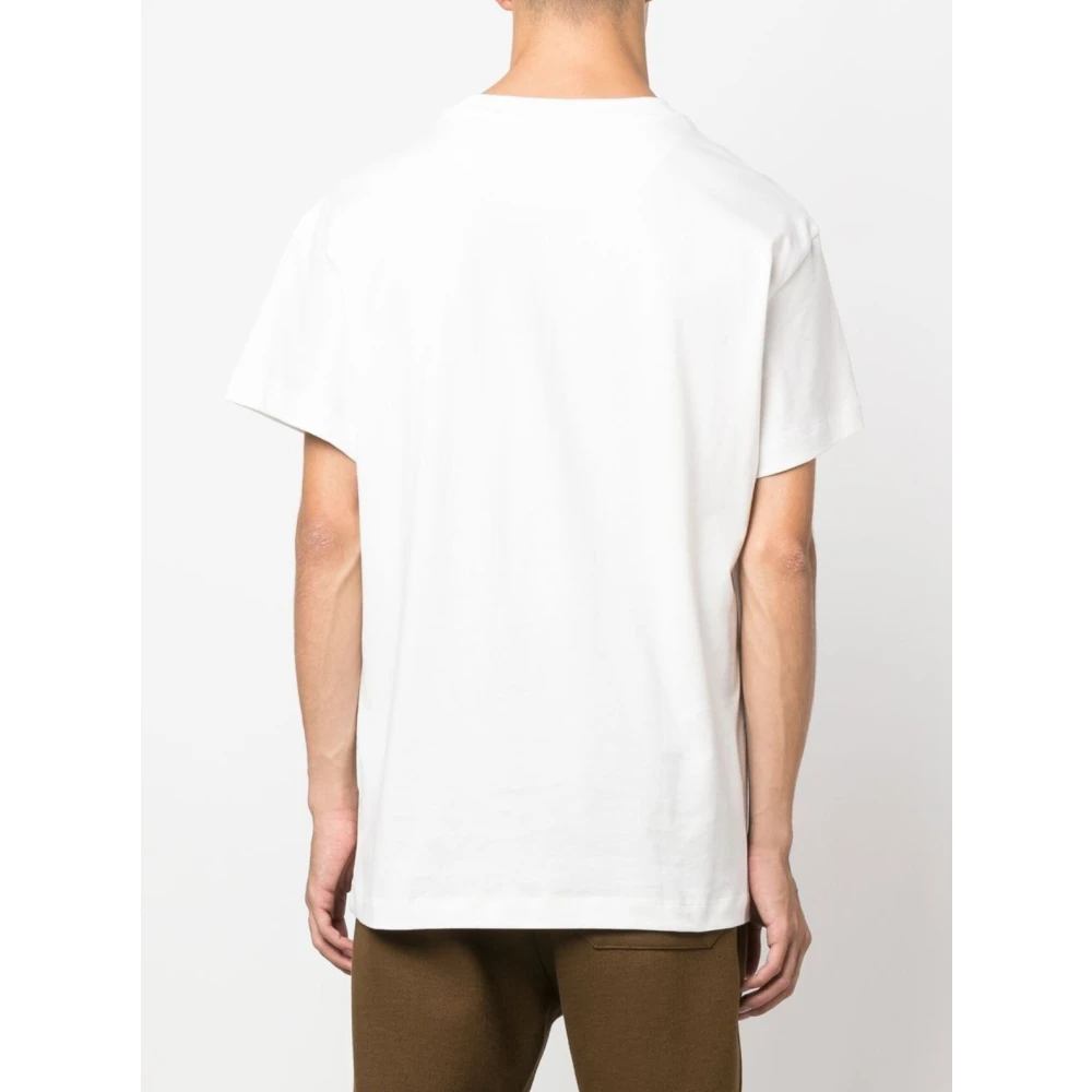 Jil Sander Witte T-shirt 3-pack White Heren
