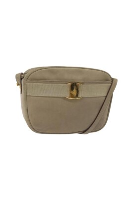 pre-owned-suede-shoulder-bags