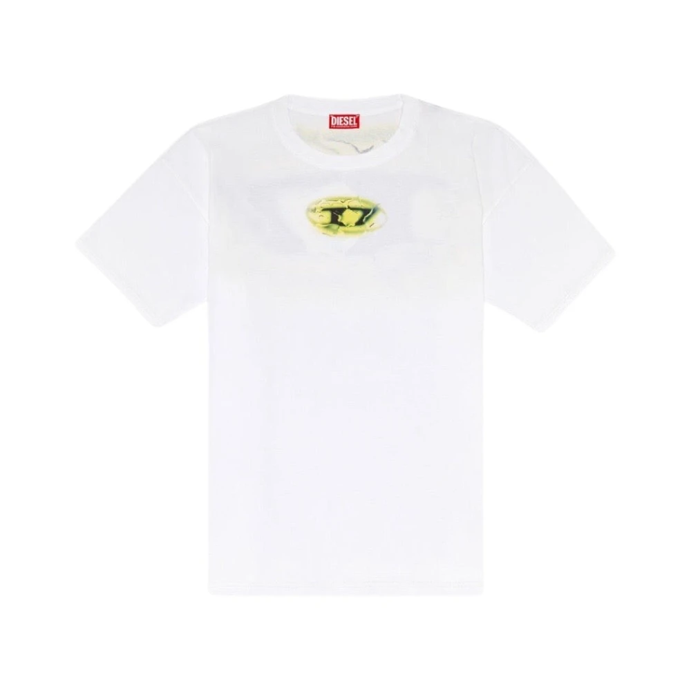 Neon Oval D Logo T-shirt