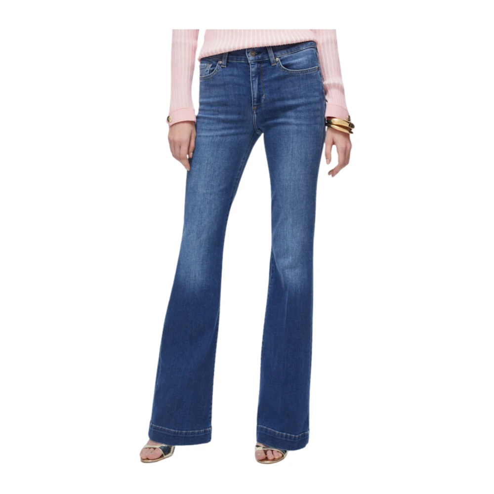 Liu Jo Women's Blue Flare Jeans, W25, Tejano Trousers