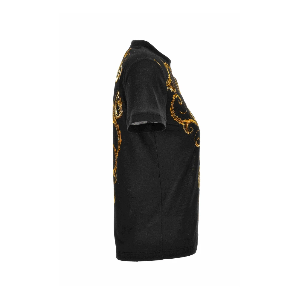 Versace Jeans Couture T-shirts en Polos Black Dames