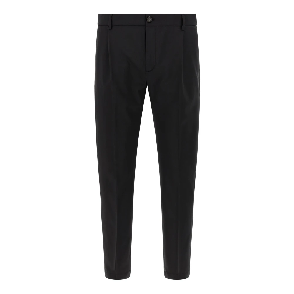 Department Five Men's Black Departt Five, Slim-Fit Trousers, W30, Prince Trousers