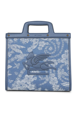 clear-blue-floral-jacquard-denim-bag